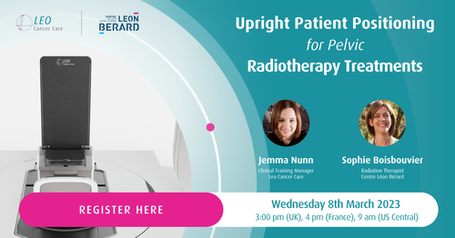 upright patient positioning for pelvic radiotherapy treatments