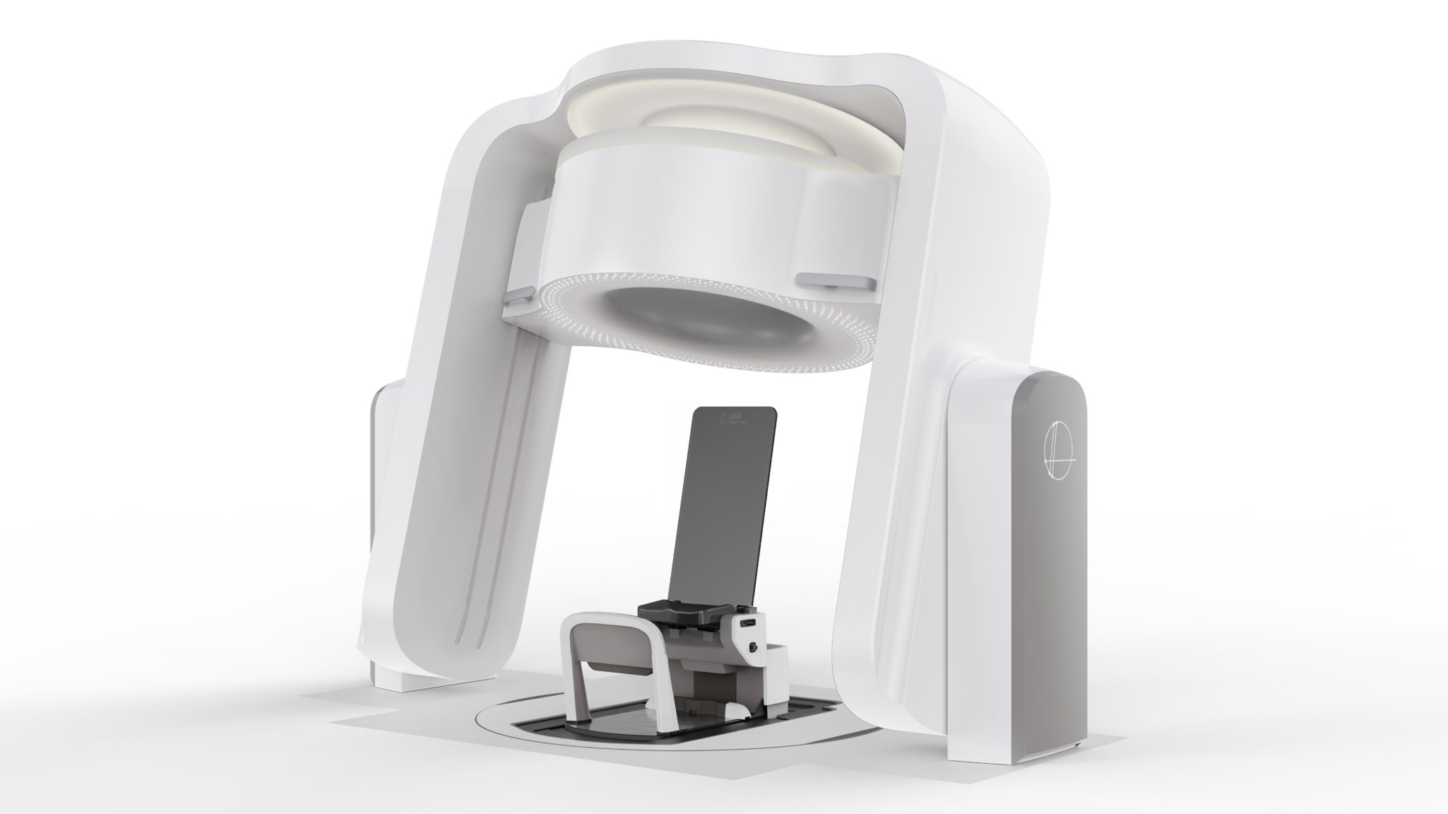 Leo Cancer Care's Upright Proton Therapy Machine, Marie.